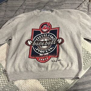 Cleveland Indians 1996 Baseball Crewneck Sweatshirt